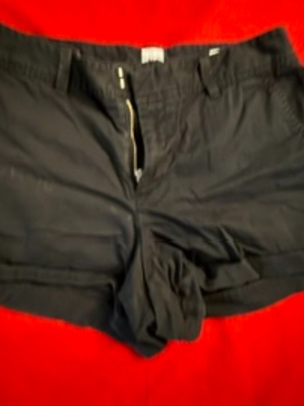 Women's Gap Black Chino Shorts Size 4